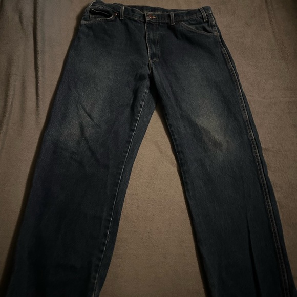 Dark Blue Dickies Carpenter Pants Used 3-4 times nearly new size 38W x 34L - Picture 1 of 2